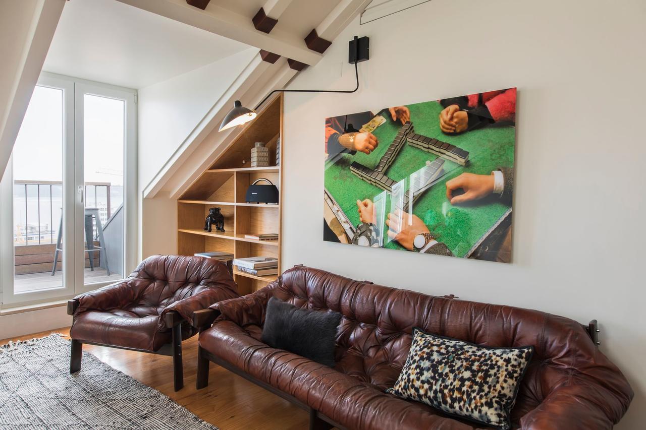 Lovelystay - Stunning Penthouse With The Best Views Lissabon Exterior foto
